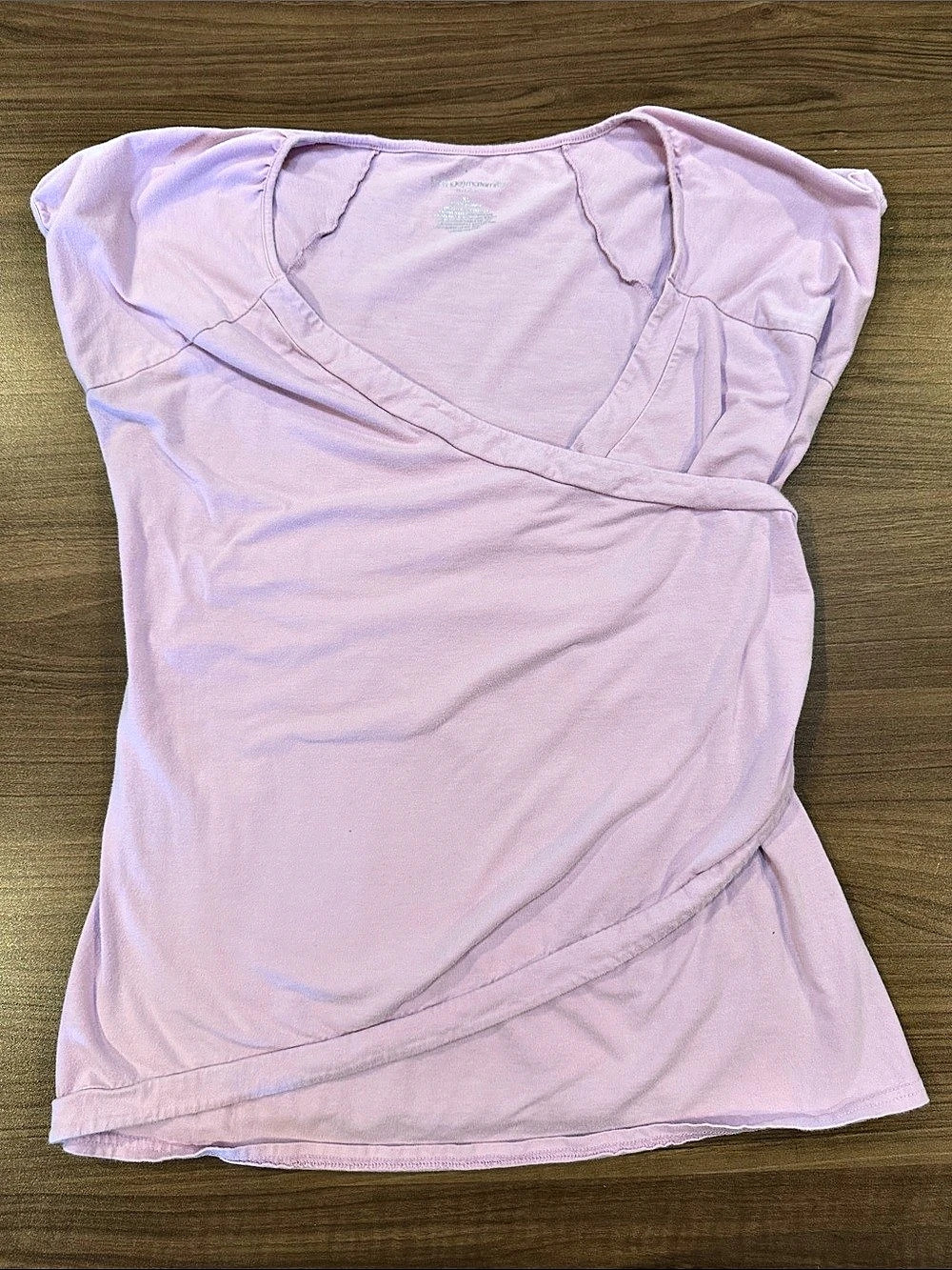 motherhood maternity Wrap Top in Pink Size Medium